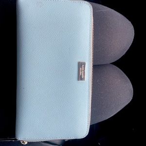 Kate spade zip-up wallet